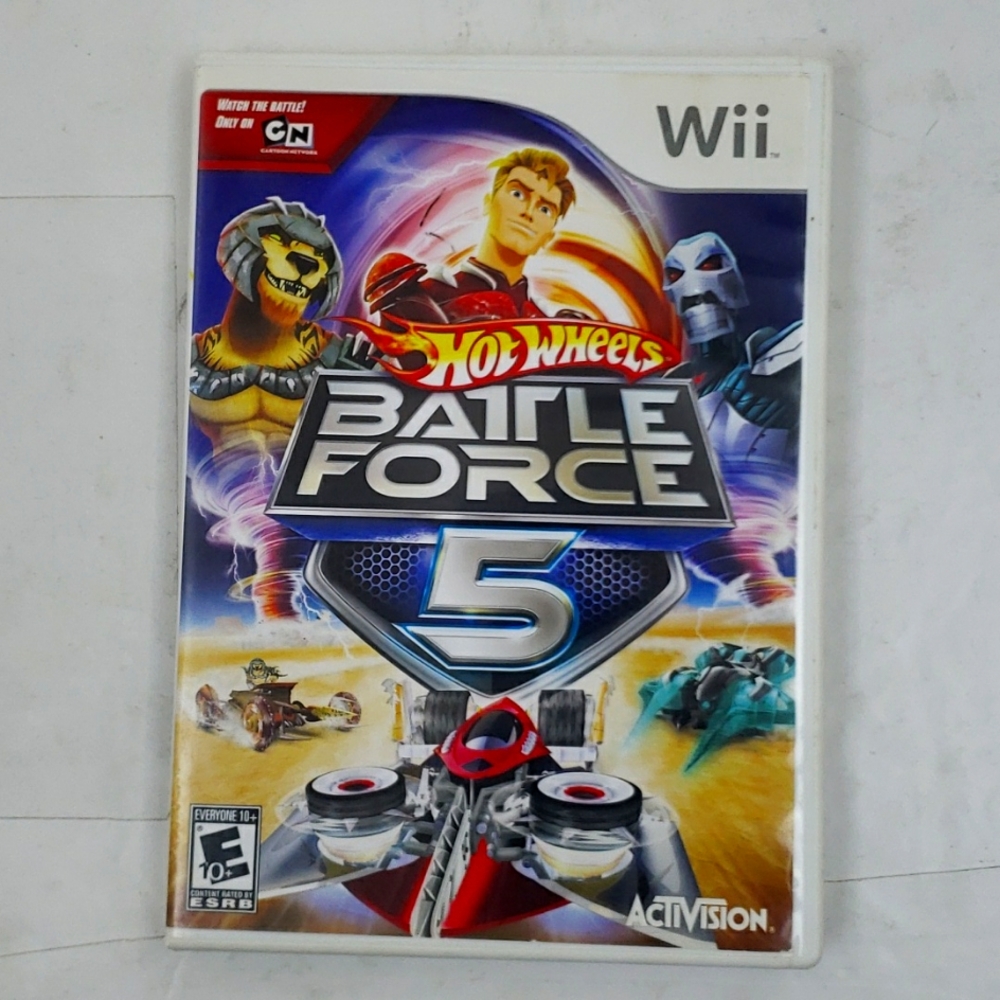 .107 SHOW  Wii. Hot Wheels Battle Force